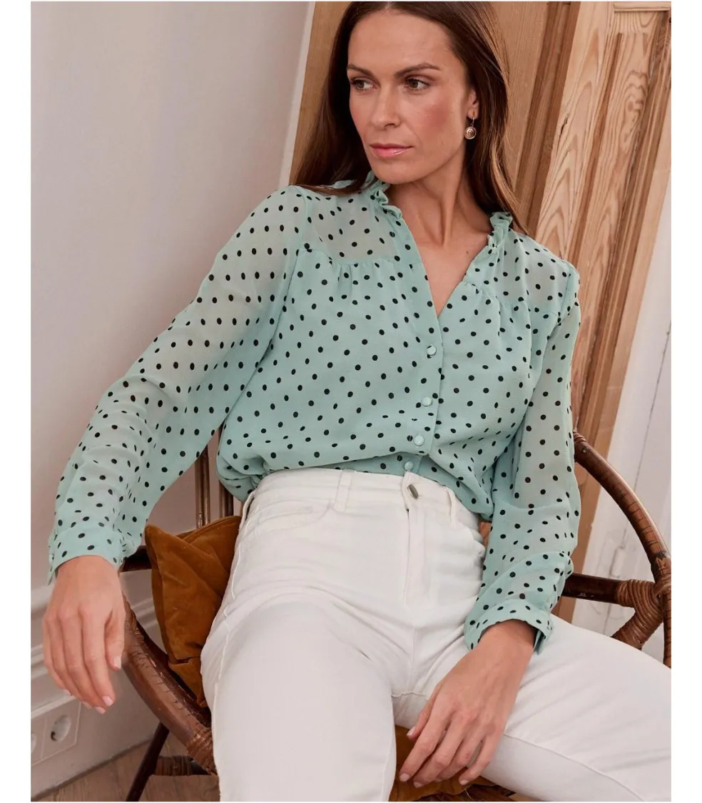 Blusa Topos Elama