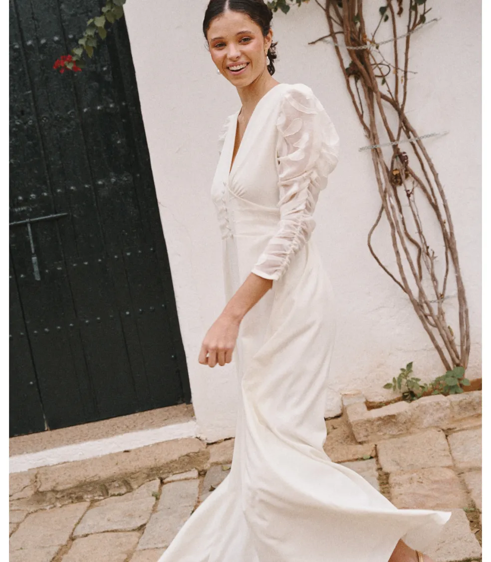 Vestido Novia Lirio