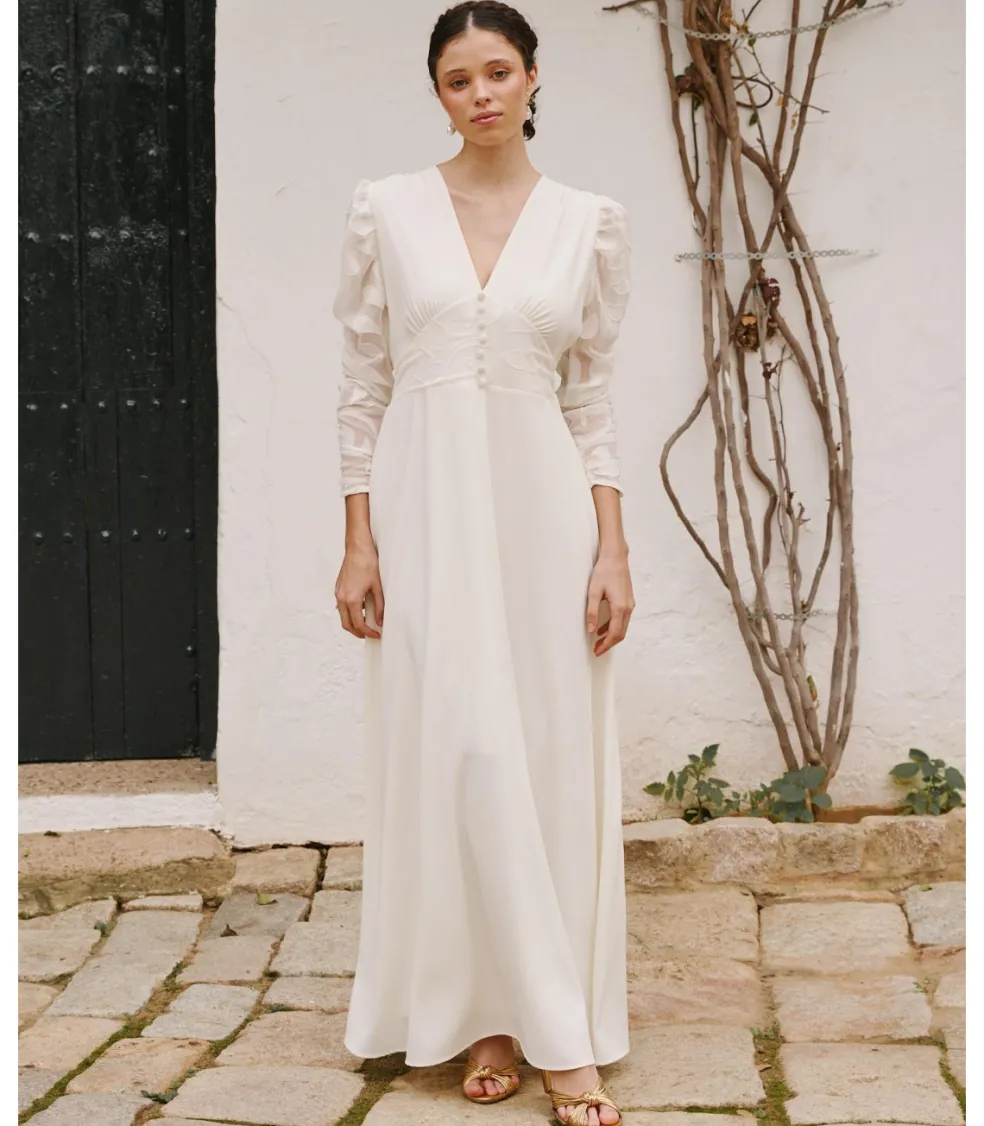 Vestido Novia Lirio